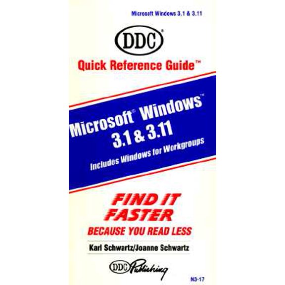 Pre-Owned Quick Reference Guide : Microsoft Windows 3.1