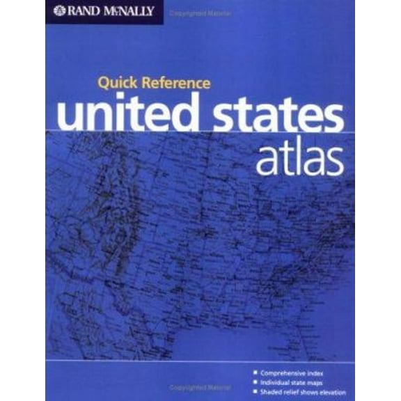 Pre-Owned Quick Reference United States Atlas (Atlases - USA) (Paperback) 0528837710 9780528837715