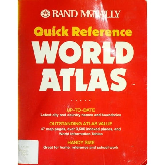 Pre-Owned Quick Reference World Atlas (Paperback) 9780528836220