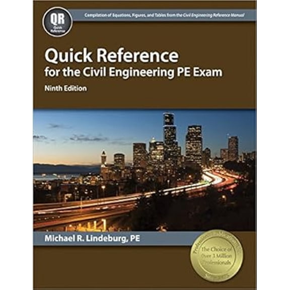 Pre-Owned Quick Reference for the Civil Engineering PE Exam (Paperback) 1591265118 9781591265115