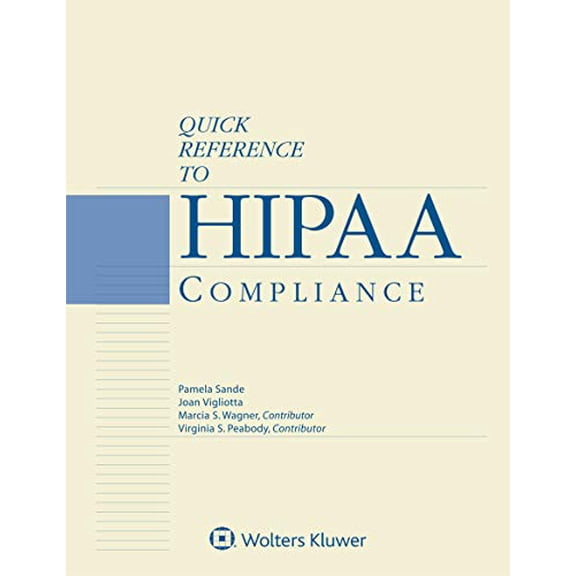 Pre-Owned Quick Reference to Hipaa Compliance : 2018 Edition (Paperback)