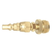 Quick Release Adapters Brass 1/4" Connect to 1lb Adapter for BBQ Grill, Bubby Heater, RV Trailer