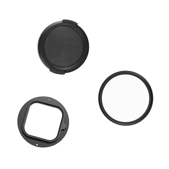 Quick Release Aluminum Camera Adapter Compatible 52mm Filters With Protective Lens Cover