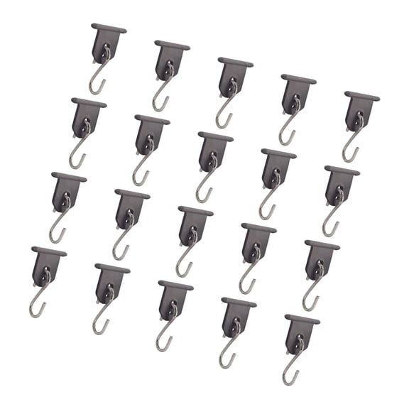 Quick-Release Awning Mount Hook with Stainless Steel Carabiner & Vehicle Attachment for Tarps