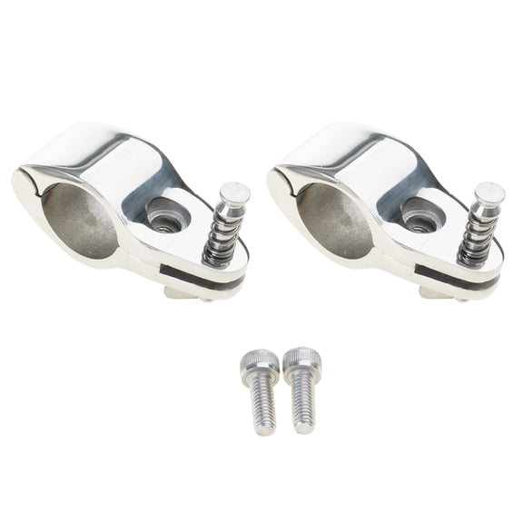 Quick Release Boat Canopy Clamps 316 Stainless Steel None Tool Installation Double Lock Systems for 22-32mm Tubes