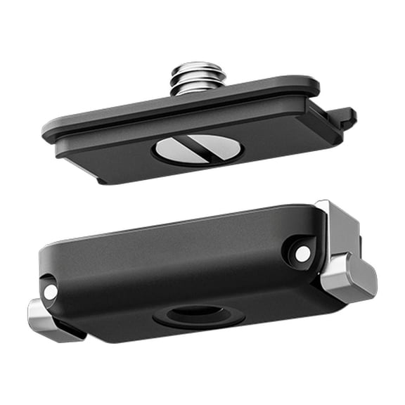 Quick Release Camera Mounting System Locking Mechanism Accessory Mount Lightweight Aluminum Construction for DSLR Camera