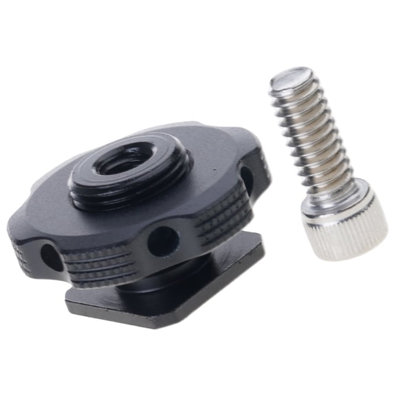 Quick-Release Camera Shoe Bracket with Threads for Gimbals & Studio Lighting