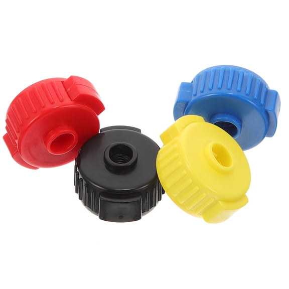 NIAIZEK 4-Pack Plastic Cymbal Fixing Nuts for Drum Hardware Replacement, Easy Installation and