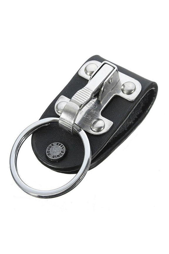 Quick Release Detachable Keychain with Steel Belt Clip Holder for Keys