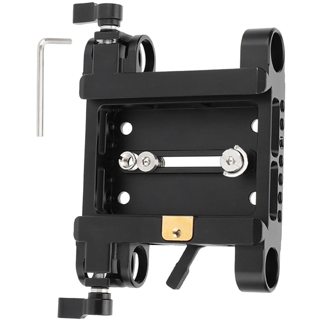 Quick Release Double Hole 19mm Clamp For Camera Rigs Support System ...