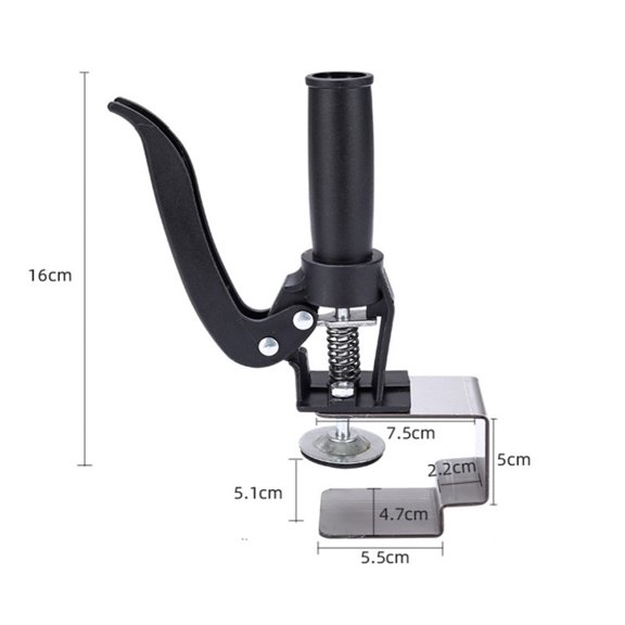 Quick-Release Drawer Panel Clamp: Stable, Damage-Free Installation Tool! B