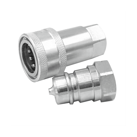 Quick Release Fitting ISO7241-A NPT Hydraulic Coupling Connector 1/2Inch Quick Change Interface