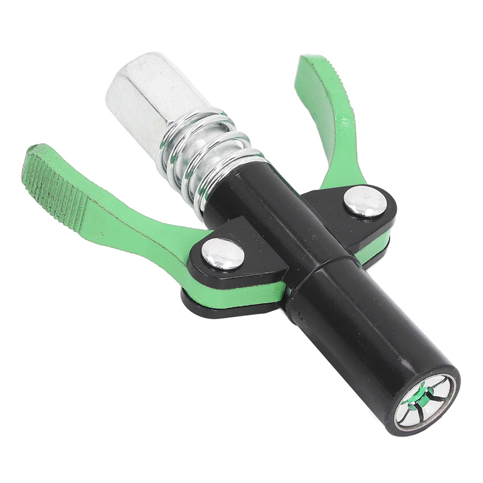 Quick Release Grease Tip, Effort Saving Flexible Spring Fine Texture Double Handle Grease