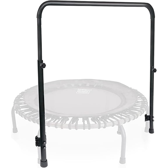 Quick-Release Handle Bar Accessory for Trampoline Rebounders | Fits Only 44" Diameter | Quick Installation & Storage | 10 Adjustable Heights | Trampoline Not Included