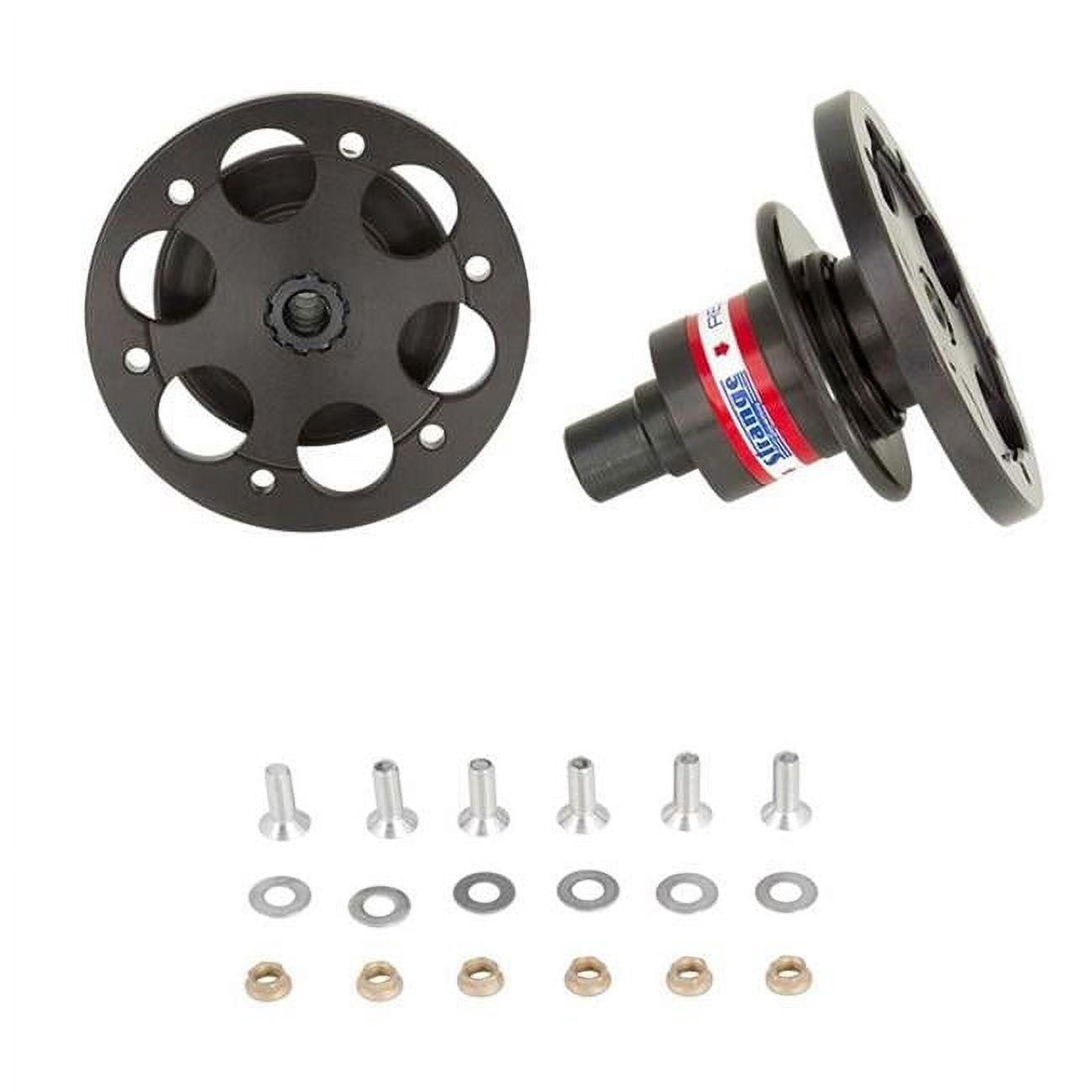 Quick Release Hub without Horn Button, Black - Walmart.com