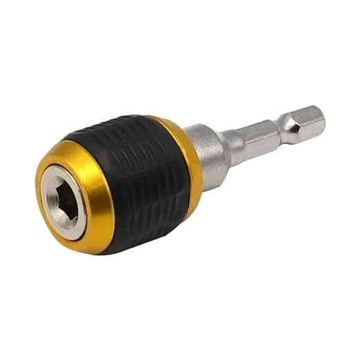 Quick Release Impact Bit Holder, Self-Locking Hex Shank Extension for Power Drills, 60mm Power Tool Accessory (k)