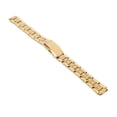 thumbnail image 1 of Quick Release Metal Strap for Men & Women, 14mm Golden Stainless Steel Watch Band with Double Lock Buckle, 1 of 8