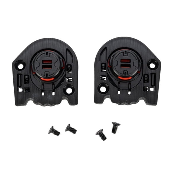 Quick Release Motorcycle Visored Mounting Bracket Secure Locking Mechanism Impact ABS Lightweight Design Fit