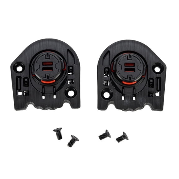 Quick Release Motorcycle Visored Mounting Bracket Secure Locking Mechanism Impacted ABS Lightweight Design Fit