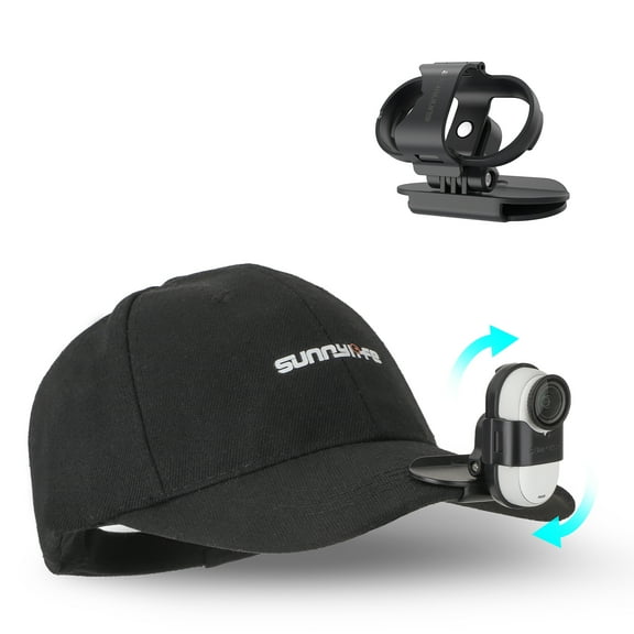 Quick Release Mount Hat Clip Mount For Insta360 GO 3/3S Brim Clip Protective Fixed Bezel Cap Clip GO 3/3S Sports Camera Mount Camera Accessory
