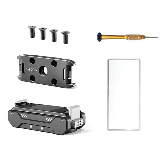 Quick Release Mount for GoPro 12/11/10/9/8/7/Max Secure Attachment, Shock-Absorption Silicone Sheet