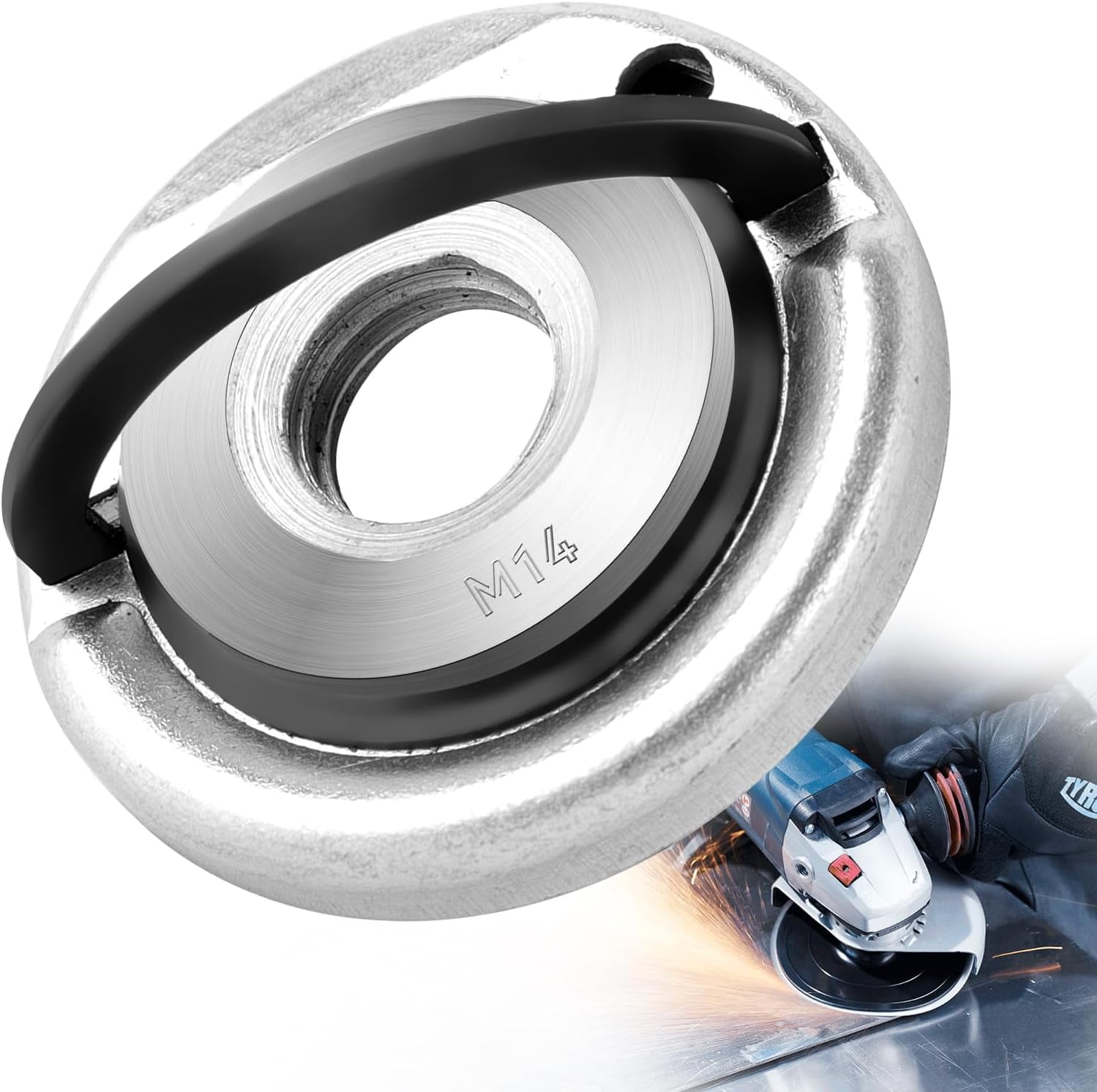 Quick Release Nut M14 for Angle Grinder Angle Grinder Nut with Lever