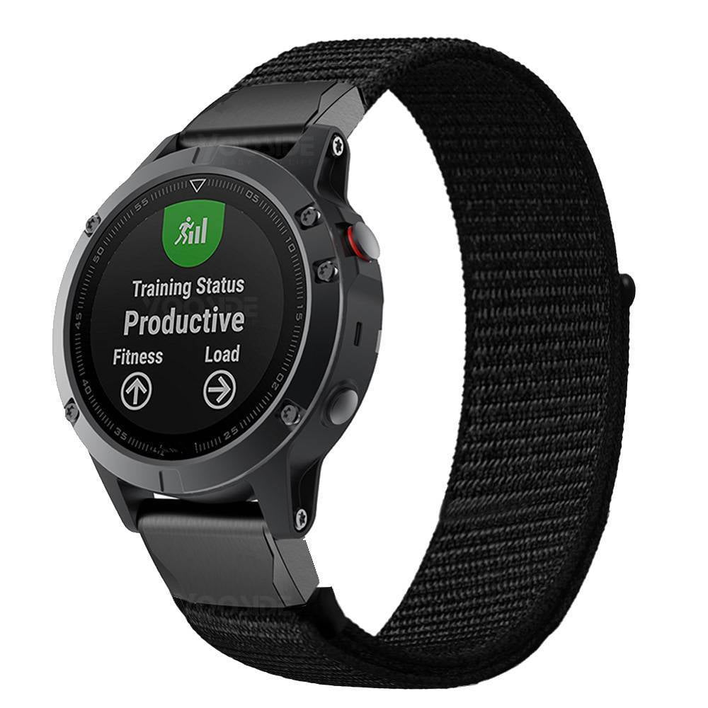 Quick Release Nylon Loop Fastener Watch Replacement Band Strap