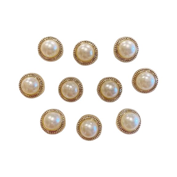 Quick-Release Pearl Brooch Pin with Smooth Alloy Design, Prevents Wardrobe Slips for Office Wear