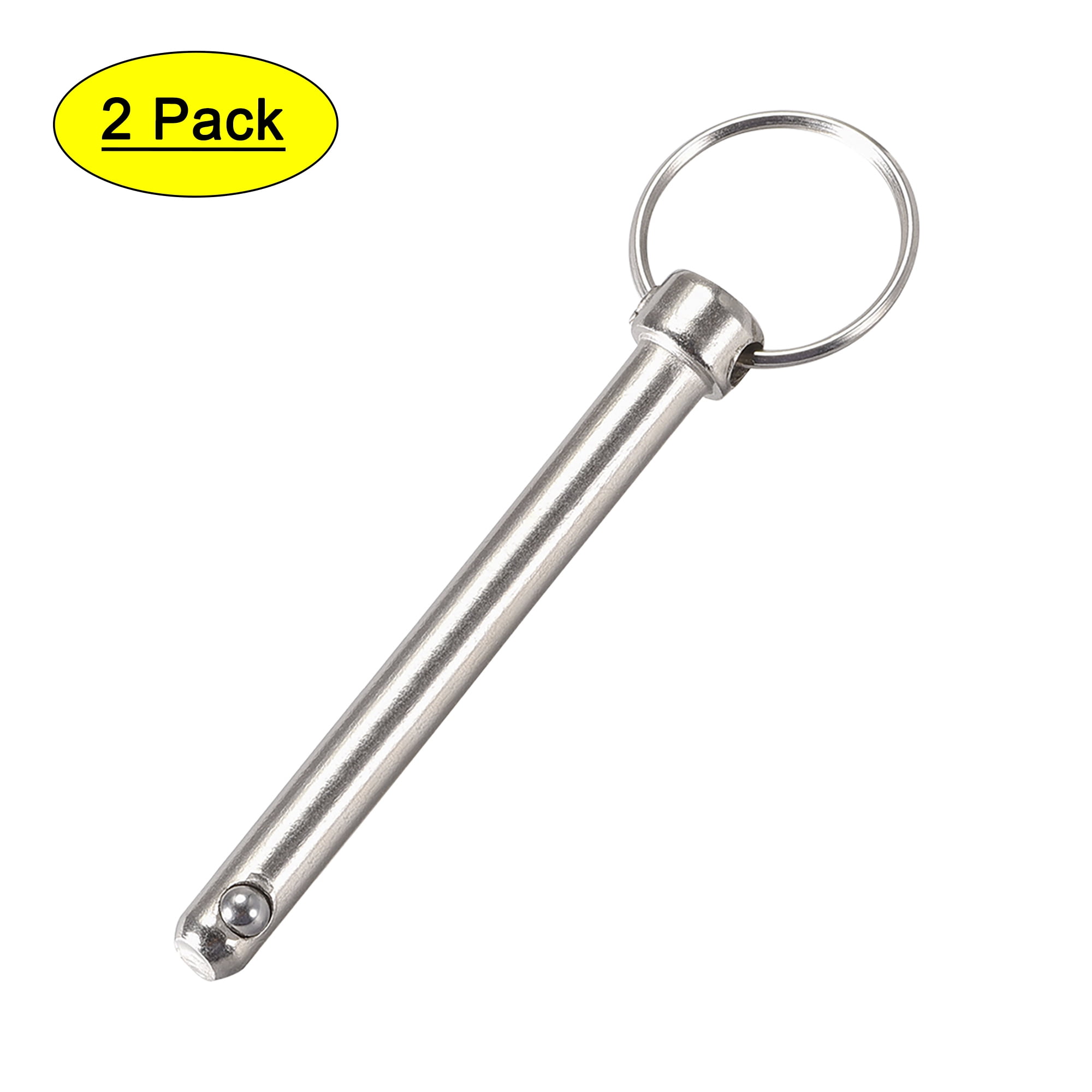 METALLIXITY Quick Release Pins (8mmx72mm), Carbon Steel Pull