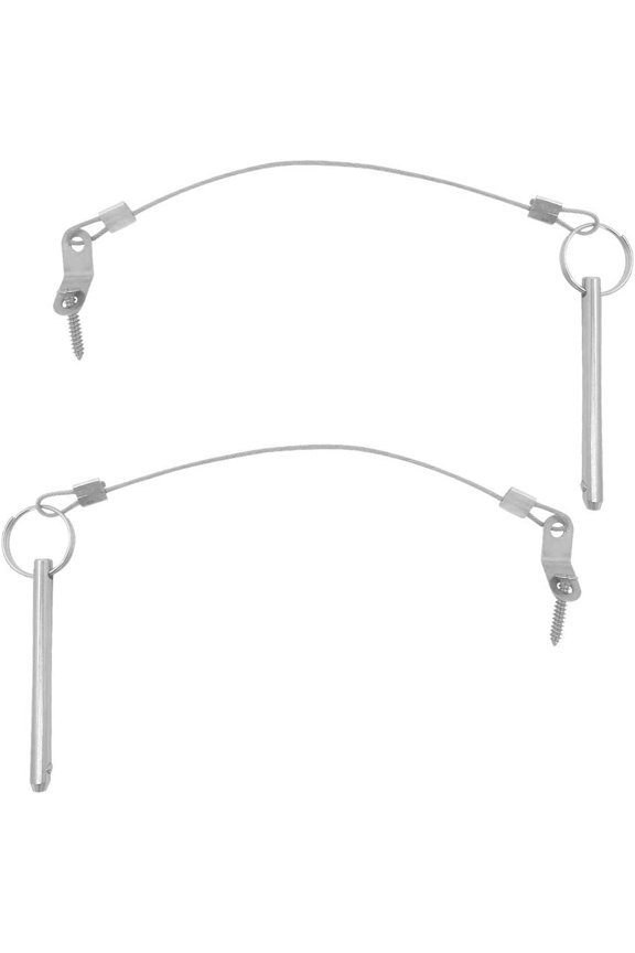 Quick Release Pin,Top Pin Diameter2pcssilver