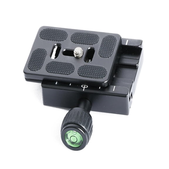 Quick Release Plate Clamp with Adapter Metal Construction for Gitzo, Manfrotto, Ideal for Tripods