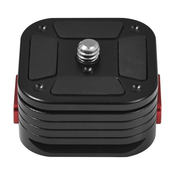 Quick Release Plate Tripod QR Plate Camera Mount Adapter Quick Setup Aluminum Alloy  With 1/4 Inch Screw For DSLR Mirrorless Camera Tripod Gimbal Stabilizer