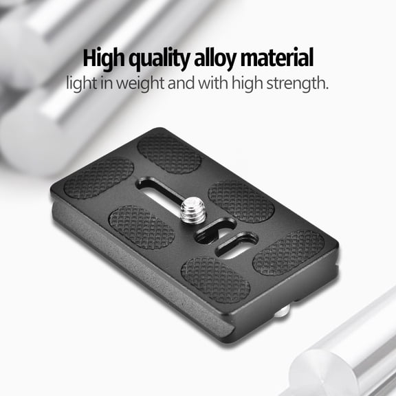 Quick Release Plate with 1/4inch Screw Mount for Arca Benro Tripod Ball Head SLR Camera (PU70)