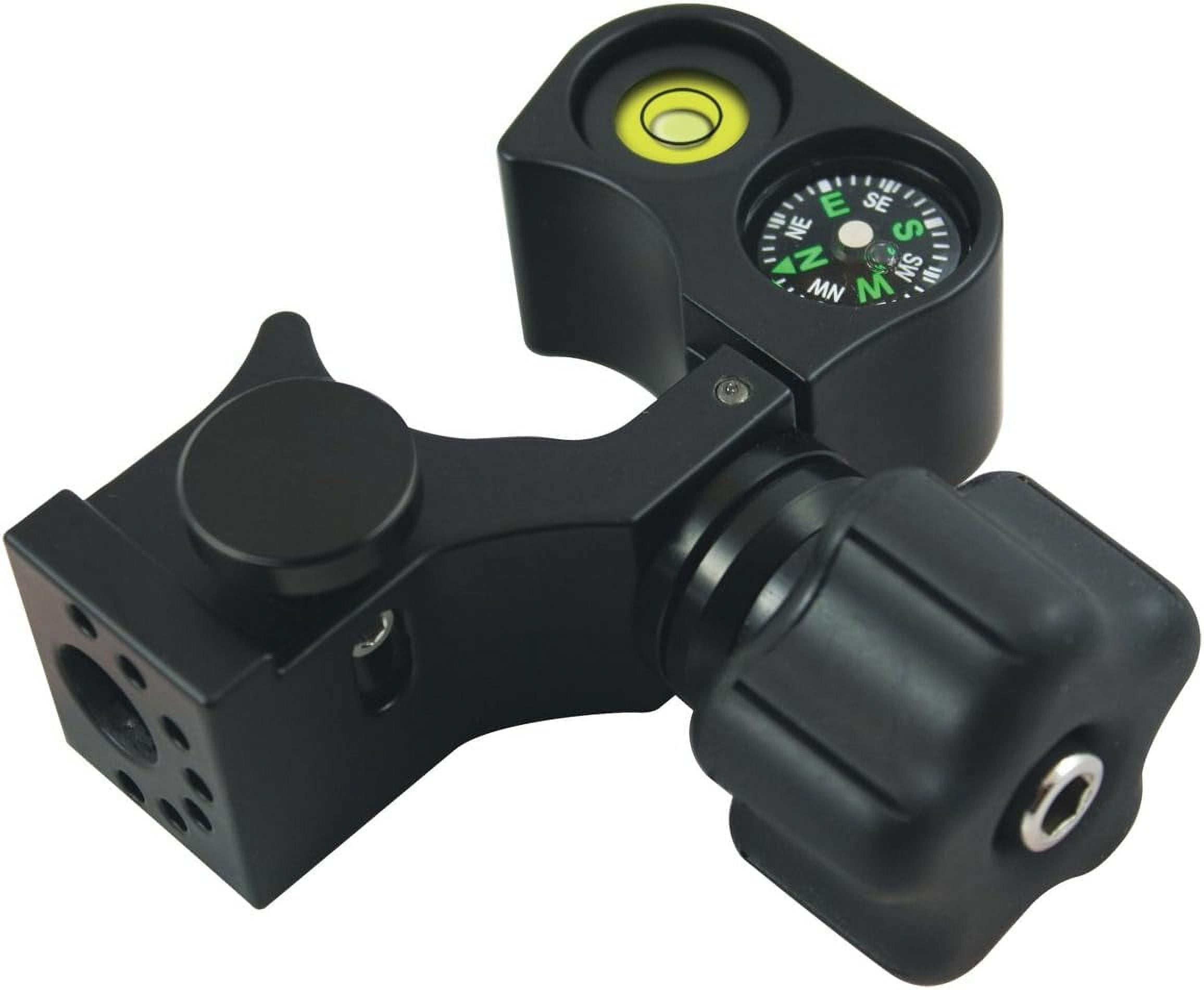 Quick Release Pole Clamp With Vial And Compass