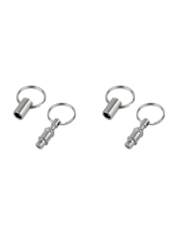 Quick Release PullApart Keychain, Detachable Removable Split Key Ring, Portable Key Chain Accessory for Home, Outdoor & Daily Car Key Organization