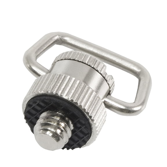 Stainless Steel D Shaft D-Ring 1/4" Tripod Screw, Mounting Screw Adapter Quick Release Camera Screw for Camera Camcorder