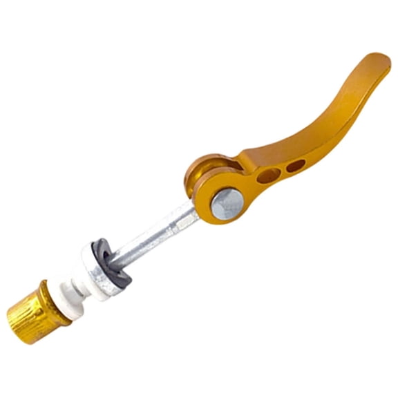 Quick Release Seat Post Clamp, Aluminum Alloy, Folding Lever Design, Universal Fit, Lightweight and Durable, Color E, 12x1.2cm, 30g