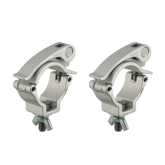 Quick Release Single Buckle Hook Wrench Fastener 100kg Metal Clamp for 48-51mm Pipe Stage Light Truss Adjustable Hanging Mount