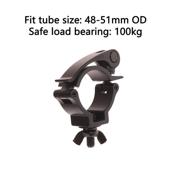 Quick Release Single Ring Buckle Clamp Quick Release Clamp Aluminum Tube Pipe Quick Release Clamp High Quality Stage Accessories