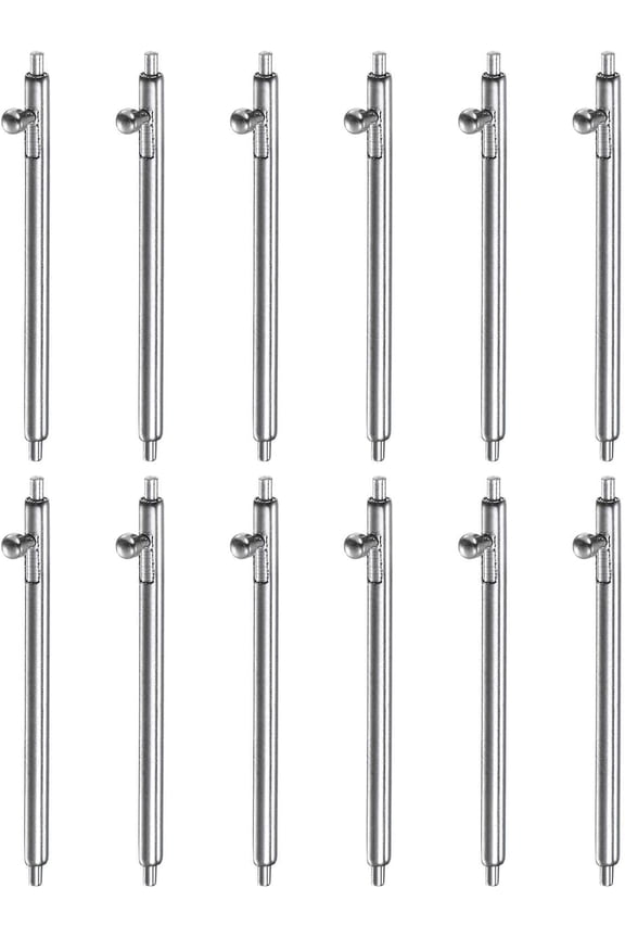 Quick Release Spring Bar Stainless Steel Watch Pins Replacement Band Link Lugs for Straps - 21mm
