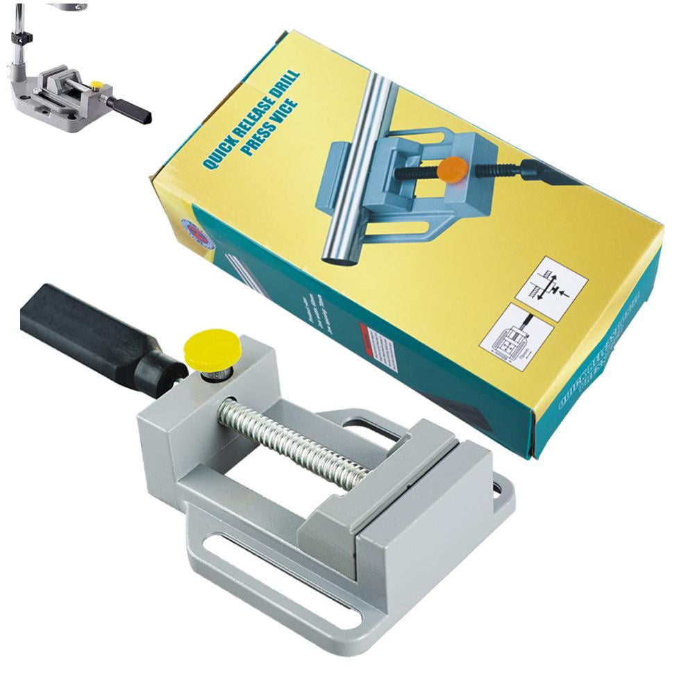 Quick-Release Steel Vise for Drilling Machines and Various Workspaces ...