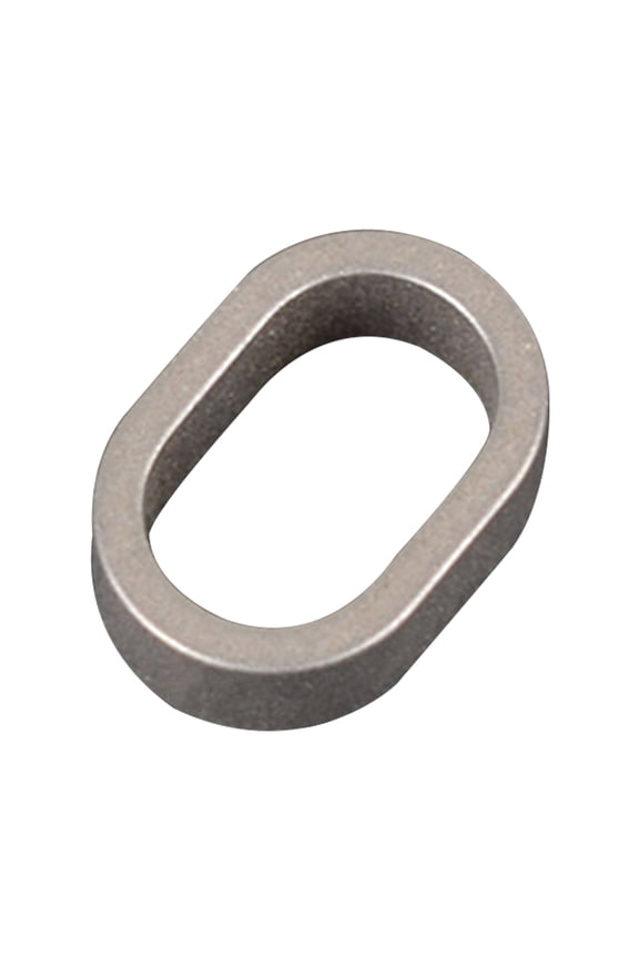 Quick Release Titanium-alloy Key Rings One-piece Spring Clip Side Pushing Keyring Closed Key Rings for Women Men