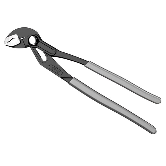 Quick-Release Water Pump Pliers - Adjustable Grip, Multi-Functional for Plumbing, Easy-to-Use Wrench for Kitchen and Bathroom Repairs, Versatile Tool for Tight Spaces