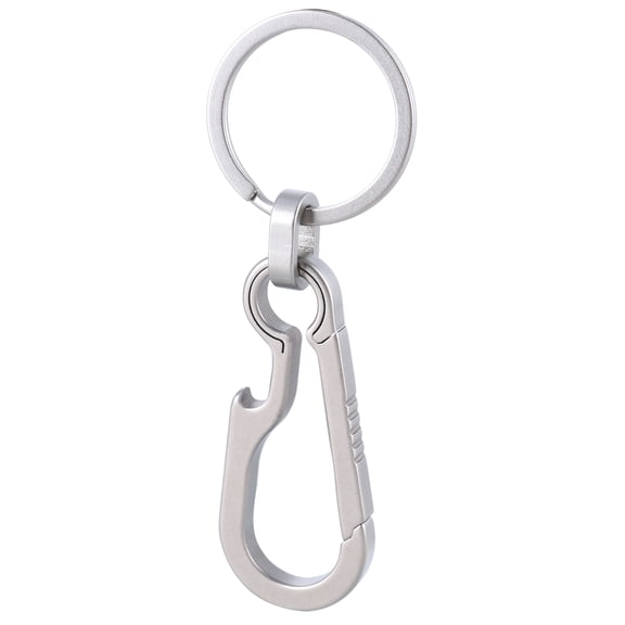 Key Carabiner Clip Heavy Duty Belt Clip Key Holder with Bottle Opener Carabiner Keychains Clip Enduring