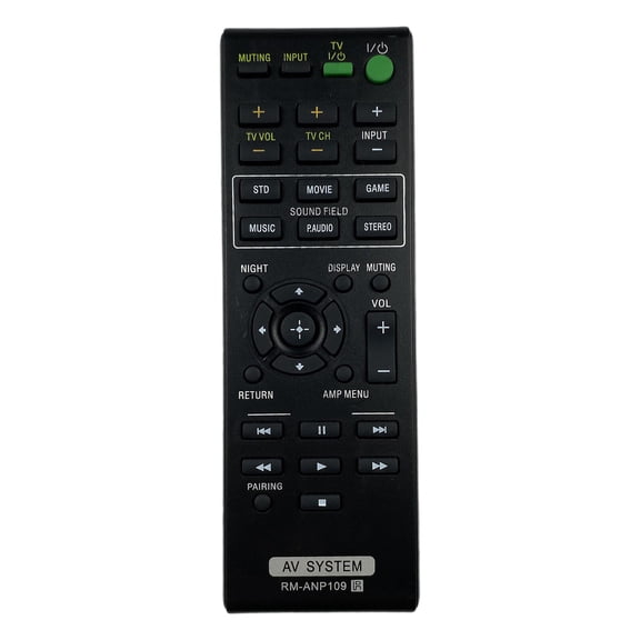 Quick Response Remote Control RMANP109 Enjoy Seamless Operate for Home Theater Equipment