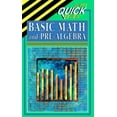 thumbnail image 1 of Pre-Owned Cliffs Quick Review Basic Math and Pre Algebra (Paperback) 0822053047 9780822053040, 1 of 1
