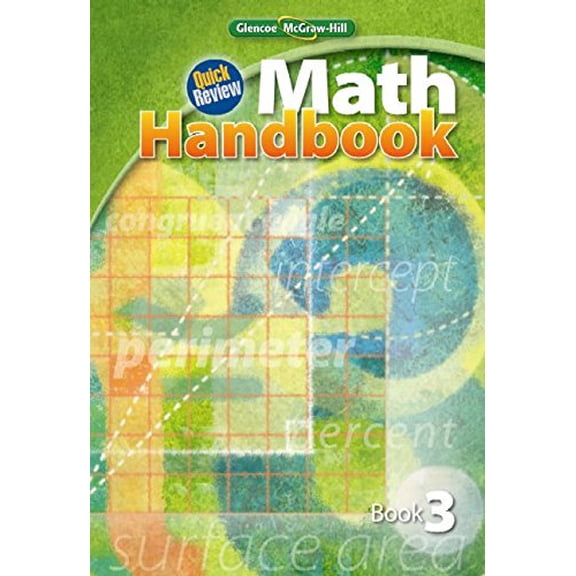 Pre-Owned Quick Review Math Handbook, Book 3, Student Edition 9780078915086