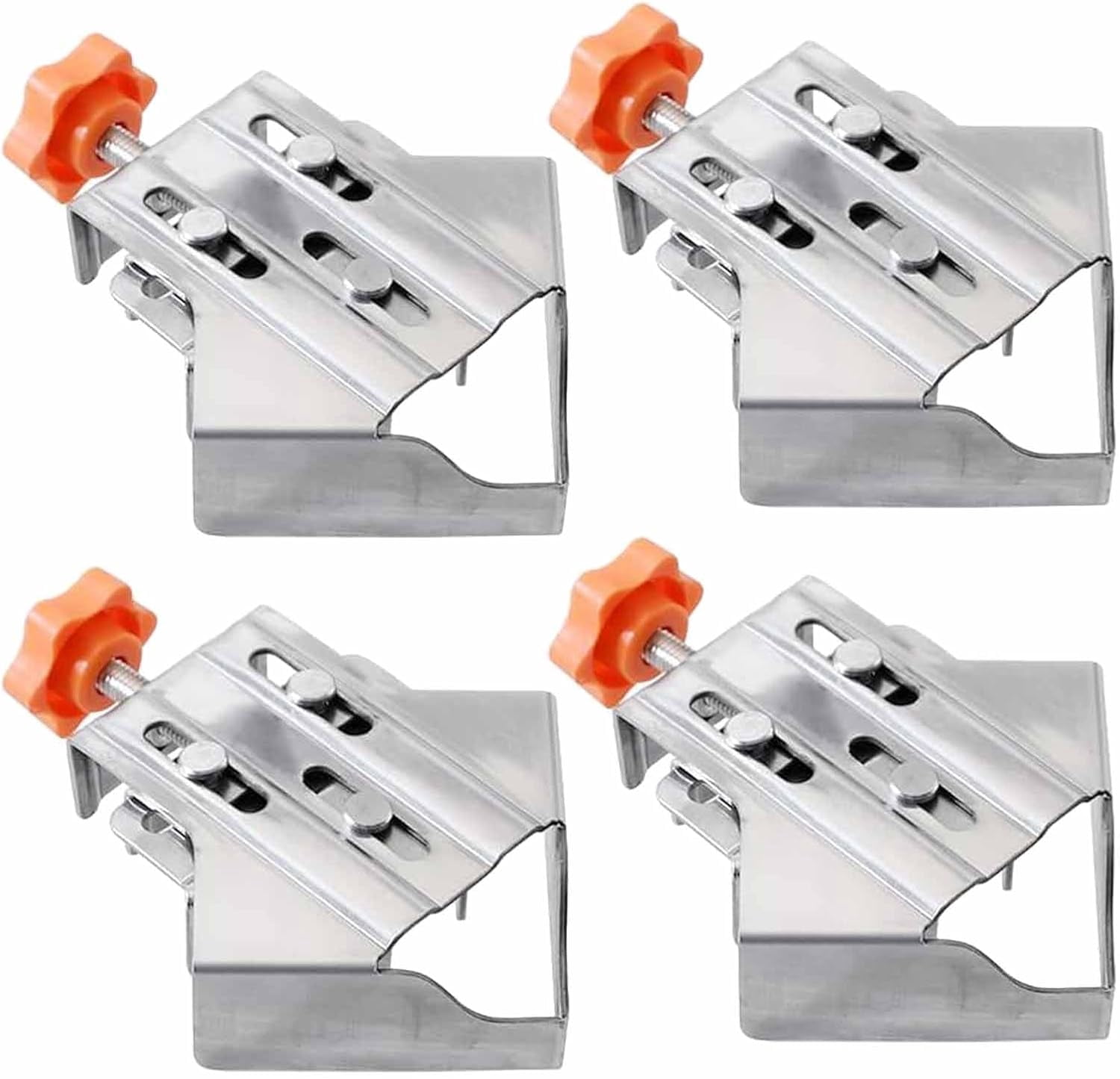 Quick Right Angle Fixing Clip BL-TL247, Multipurpose Stainless Steel 90 Degree Corner Clamp, Steel Professional Corner Clamps, Corner Clamps For Woodworking (T-shaped