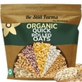 Quick Rolled Oats Organic Oatmeal Old Fashioned Oats Bulk (4.8 lb