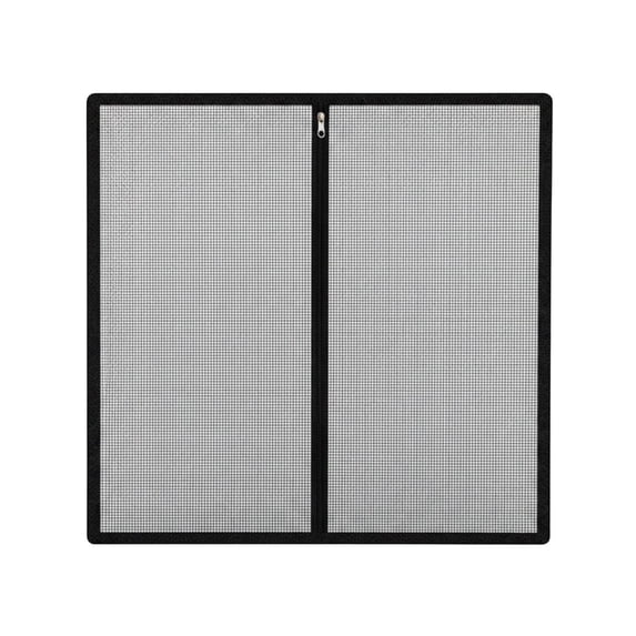 Quick Setup No-Drill Pet Screen Gate 35.43 x 35.43 Inch, Mesh Dog and Cat Barrier for Doorway Hallway Porch Kitchen Balcony, Foldable Gate with Compact Storage